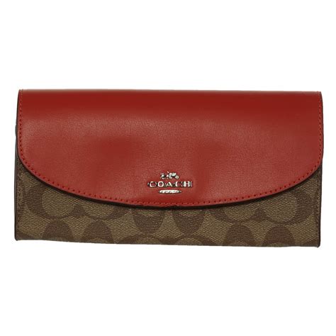 slim coach wallet